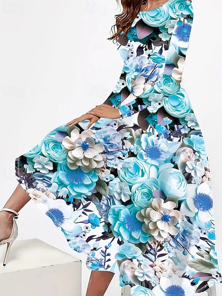 Women's Long Dress Maxi Dress Boho Dress Elegant Vintage