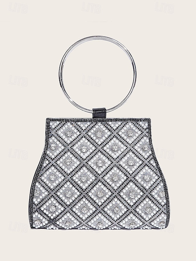 – Embellished Clutch Women's Rhinestone Bag Evening FashionChic