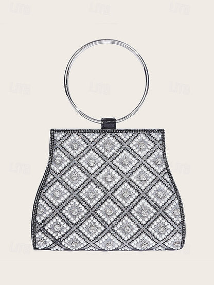 – Embellished Clutch Women's Rhinestone Bag Evening FashionChic