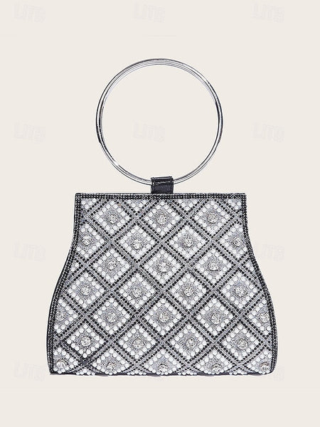 – Embellished Clutch Women's Rhinestone Bag Evening FashionChic