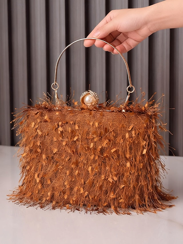 Party Women's Green Elegant Christmas Red Handbag – FashionChic