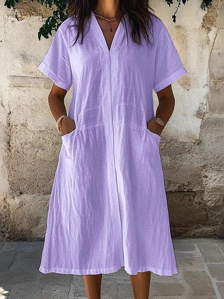 Women's Midi Dress Shift Dress Summer Dress Casual Daily FashionChic