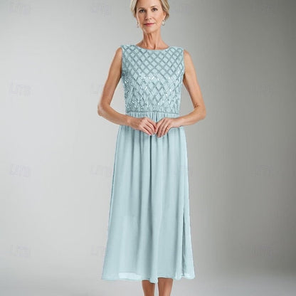Bride the of A-Line Wedding Simple Guest Dress Mother FashionChic