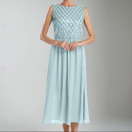the Guest Bride Dress Mother Simple of Wedding A-Line FashionChic