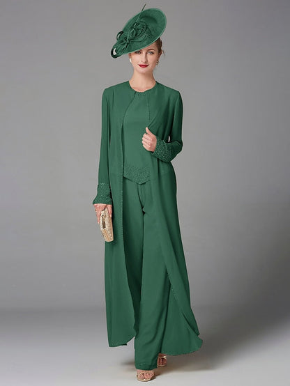 Beach Mother of Pantsuit 3 Bride Formal the Piece Wedding FashionChic
