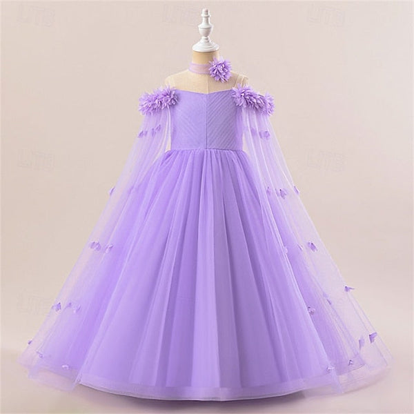 Dress Princess Girl Kid's Girls' Flower FashionChic