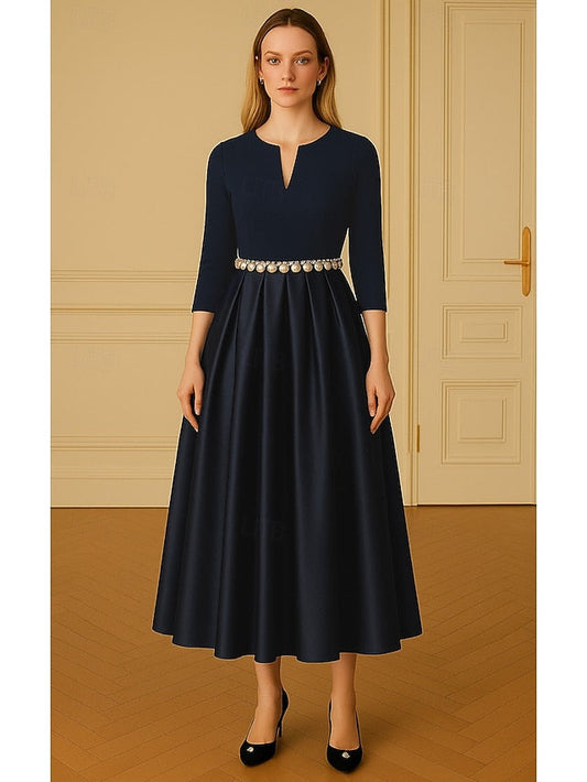 Elegant Formal Tea A-Line Cocktail Dresses Dress Wedding FashionChic