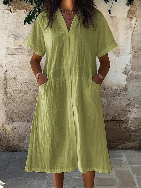 Women's Midi Dress Shift Dress Summer Dress Casual Daily FashionChic