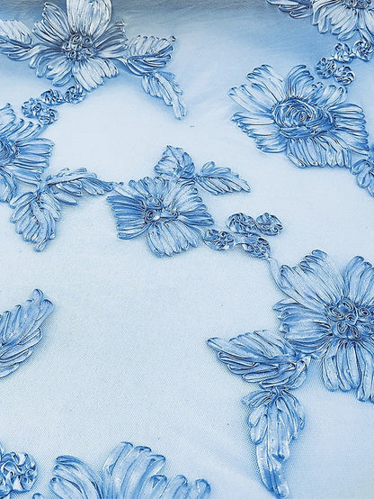 Lace Two Piece of Floral Dress the Mother Bride Embroidered FashionChic