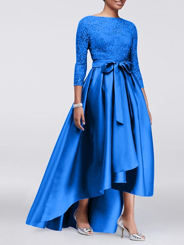 Mother Elegant Size the of Bride Plus Wedding Dress A-Line Guest FashionChic
