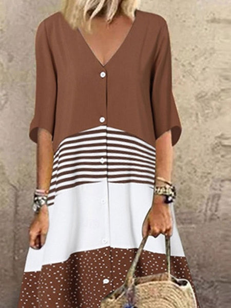 Women's Maxi Dress T Shirt Dress Tee Dress A Line Dress Fit FashionChic