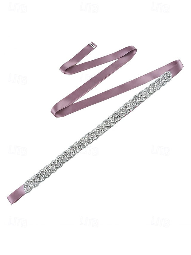 Wedding Waistband Crystal Rhinestone Bridal – Dress Elegant FashionChic