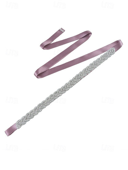 Wedding Waistband Crystal Rhinestone Bridal – Dress Elegant FashionChic