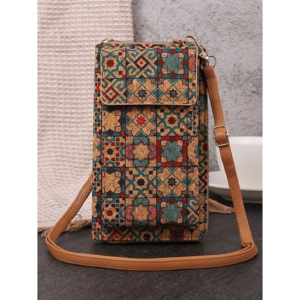 Women’s Boho Vintage Bag with Adjustable Crossbody Phone FashionChic