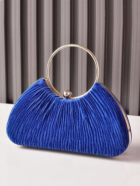 Women's Christmas Elegant – Handbag Velvet Party Red FashionChic