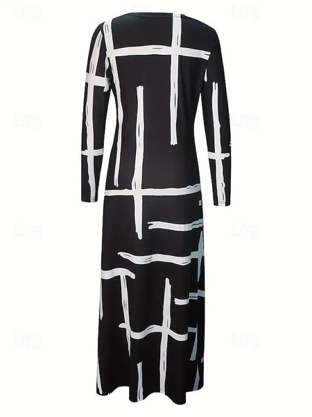 Women's Maxi Dress Shift Dress A Line Dress Casual Boho