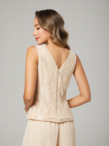 the 3 Wedding Guest Mother Dress Bride Piece Pantsuit of Formal FashionChic