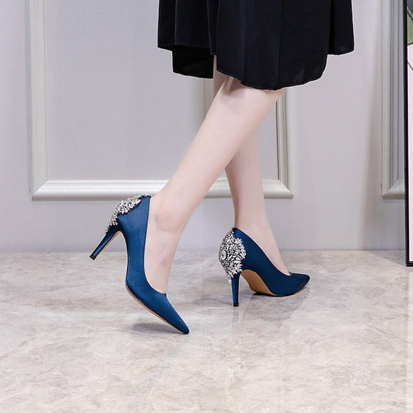 Bridal Dress Pumps Wedding Women's Office Shoes Bridesmaid FashionChic