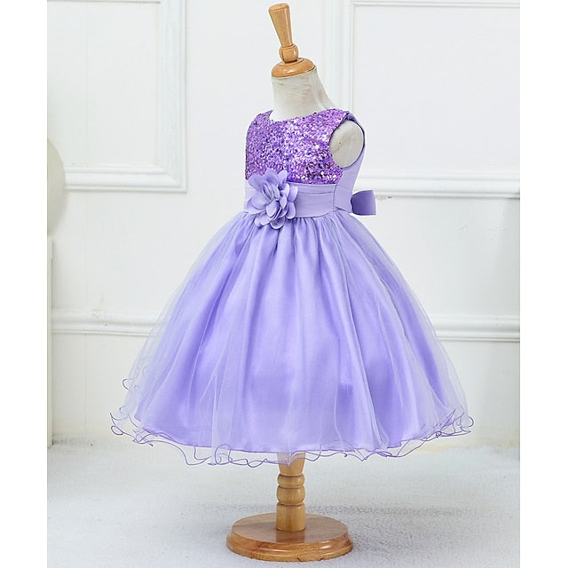 Girl Wedding Flower Party Dress Girls' FashionChic