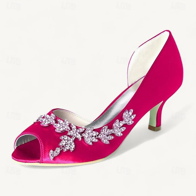 Bridal Women's Bling Shoes Wedding Sparkling FashionChic