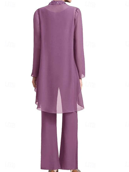 Elegant Simple Guest Bride Mother Dress the Pantsuit Wedding of FashionChic