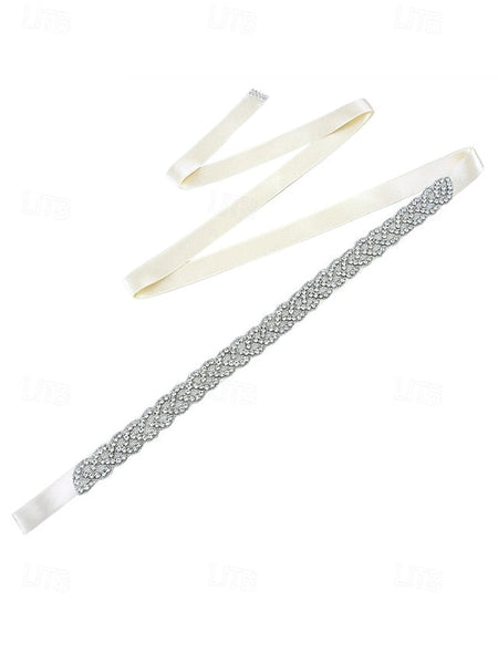 Wedding Waistband Crystal Rhinestone Bridal – Dress Elegant FashionChic