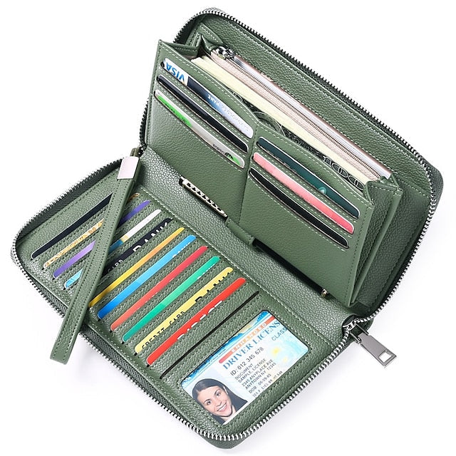 Leather Bag Outdoor Mobile Wallet Daily Women's Phone PU FashionChic