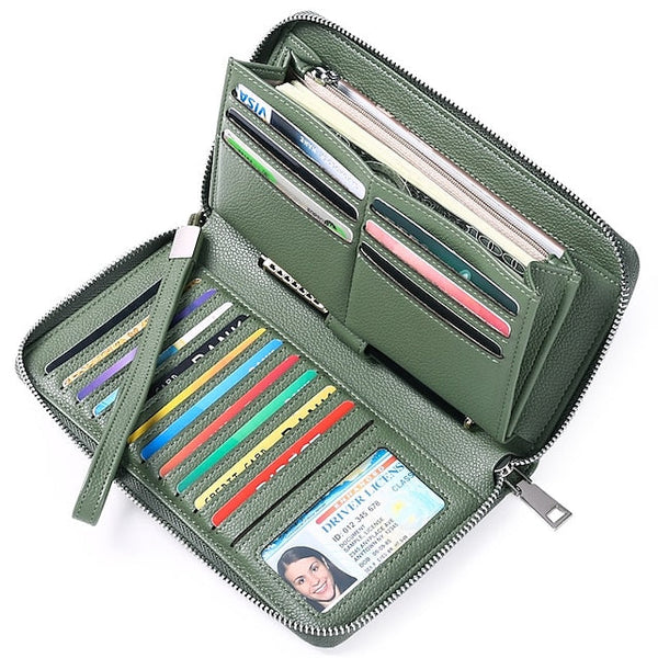 Phone Wallet Women's Leather Bag Mobile Daily PU Outdoor FashionChic