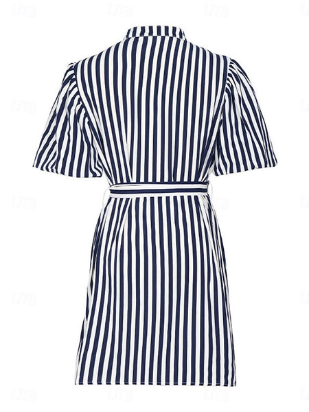 Women's Mini Dress Shirt Dress Casual Dress A Line Dress