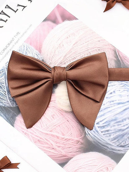 Men's in Multiple Satin Colors Bow Tie FashionChic