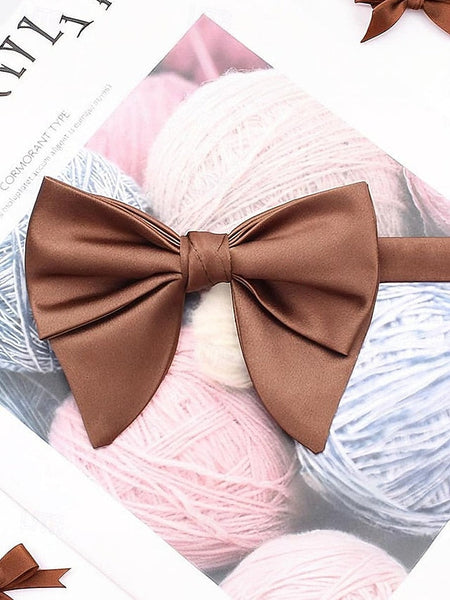 Men's in Multiple Satin Colors Bow Tie FashionChic