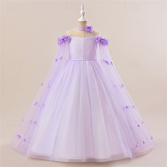 Dress Princess Girl Kid's Girls' Flower FashionChic