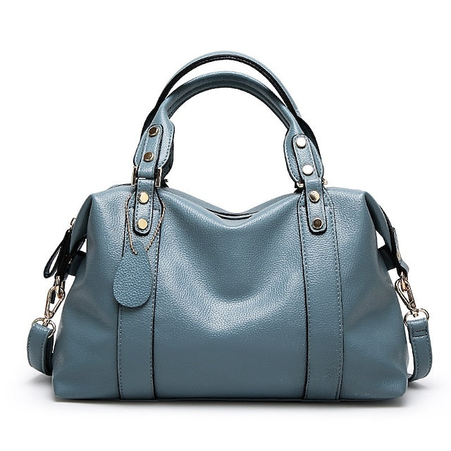 Bag PU Women's Shoulder Handbag Crossbody Boston FashionChic