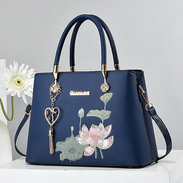 Bag PU Crossbody Handbag Women's Shoulder Boston FashionChic
