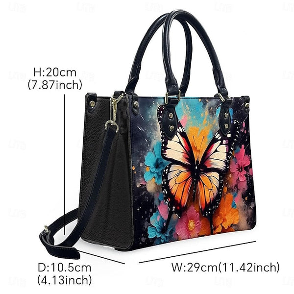 Women's Shoulder Handbag Boston PU Bag Crossbody FashionChic