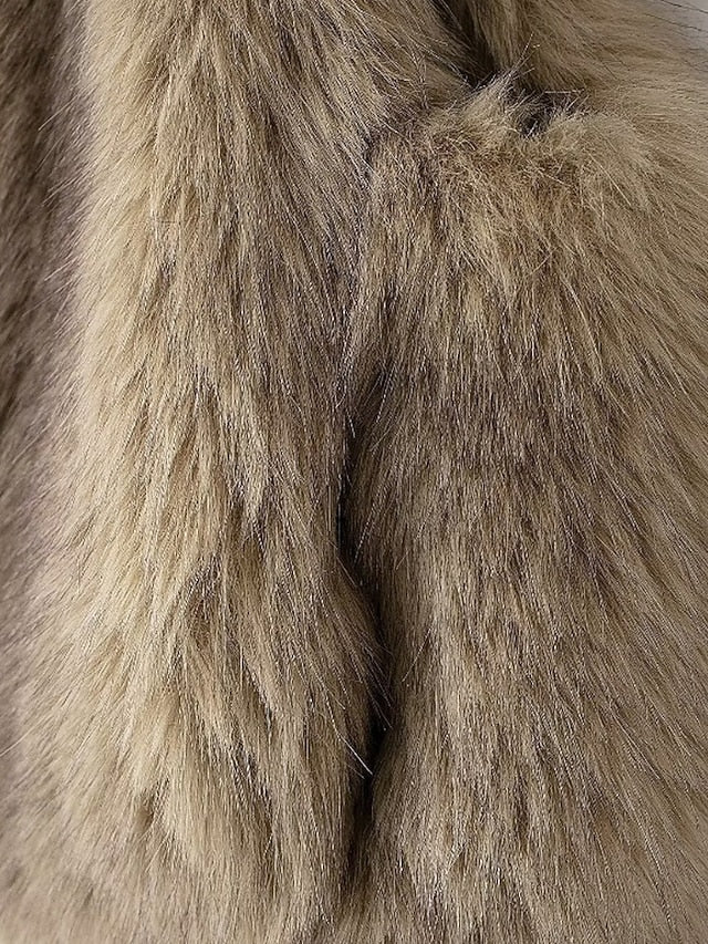 Comfortable Faux Women's Coat Fur Vest Furs Leathers FashionChic