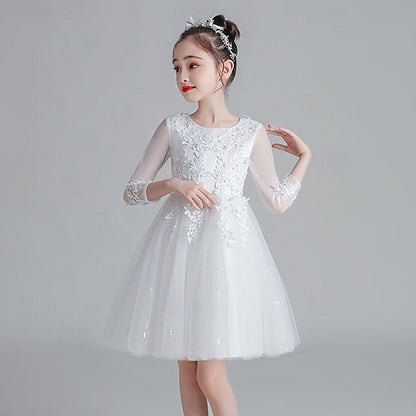 Dress Girls' Girl Princess Flower Kid's FashionChic