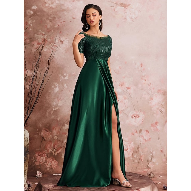 of Sparkle Bride A-Line Mother Evening Formal Dress Gown the FashionChic
