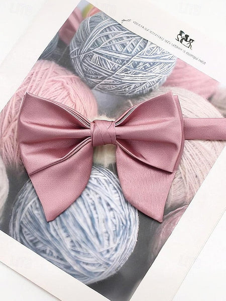 Men's in Multiple Satin Colors Bow Tie FashionChic