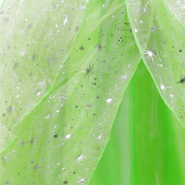 Theme Tiana Dress Bell Princess Tinker Fairytale Girl Flower FashionChic