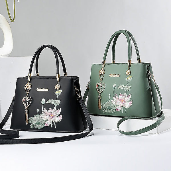 Bag PU Crossbody Handbag Women's Shoulder Boston FashionChic