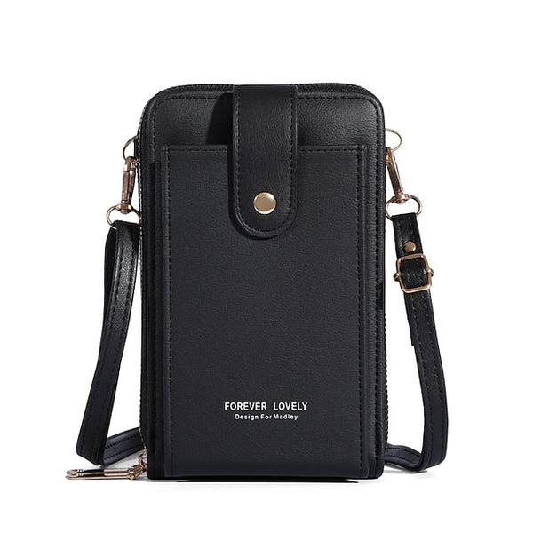 Mobile Phone PU Women's Bag Shoulder Crossbody FashionChic