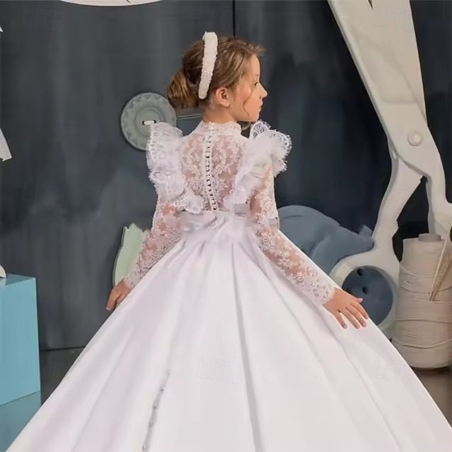 Girls' Girl Communion Party Dress First Flower FashionChic
