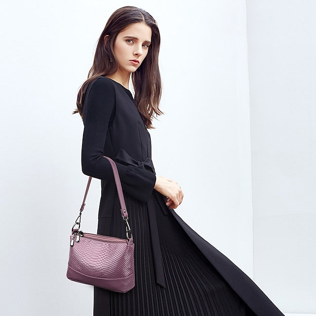 Leather Hobo Crossbody Bag Shoulder PU Women's FashionChic