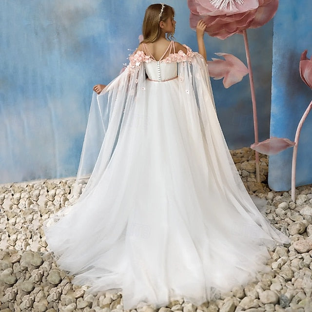 Flower Party Dress Girl Communion First Girls' FashionChic