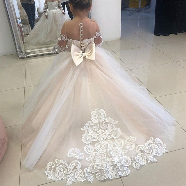 Girls' Dress Kid's Princess Girl Flower FashionChic