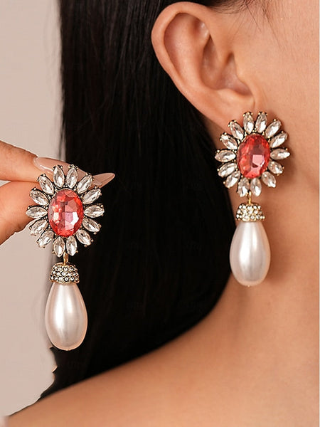 Earrings Set Women's Pearl Jewelry with FashionChic