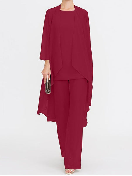 the Wedding Piece Bride Mother 3 Pantsuit Beach of FashionChic