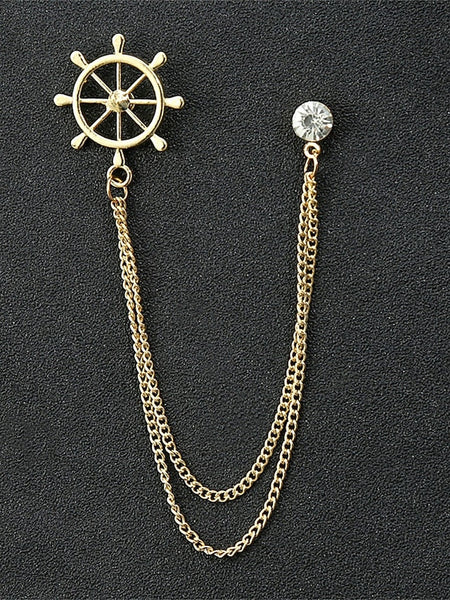 Christmas – Elegant Pins Collar Men's Alloy Reindeer FashionChic