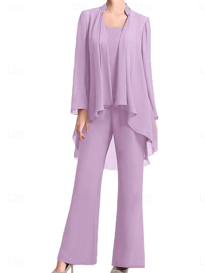Elegant Simple Guest Bride Mother Dress the Pantsuit Wedding of FashionChic